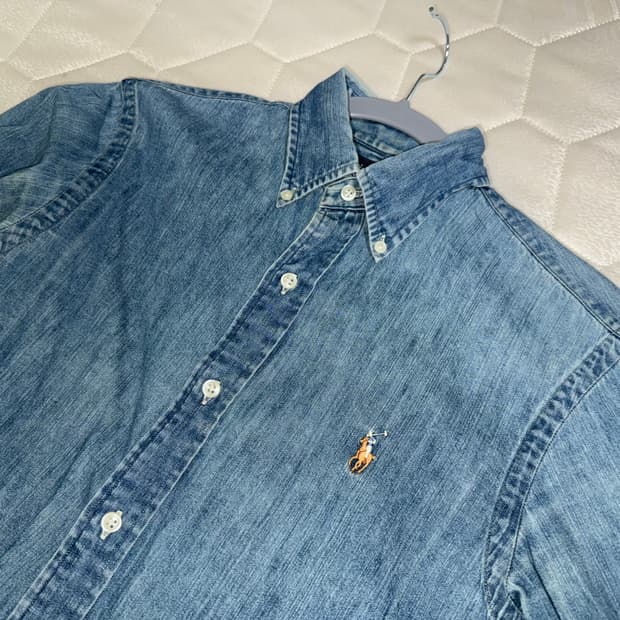 폴로 랄프로렌 빈티지 데님 셔츠