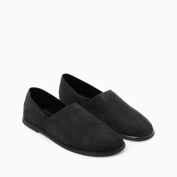 코스 스웨이드 로퍼