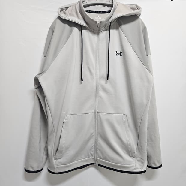 언더아머 러쉬 트레이닝 후드 집업 XL