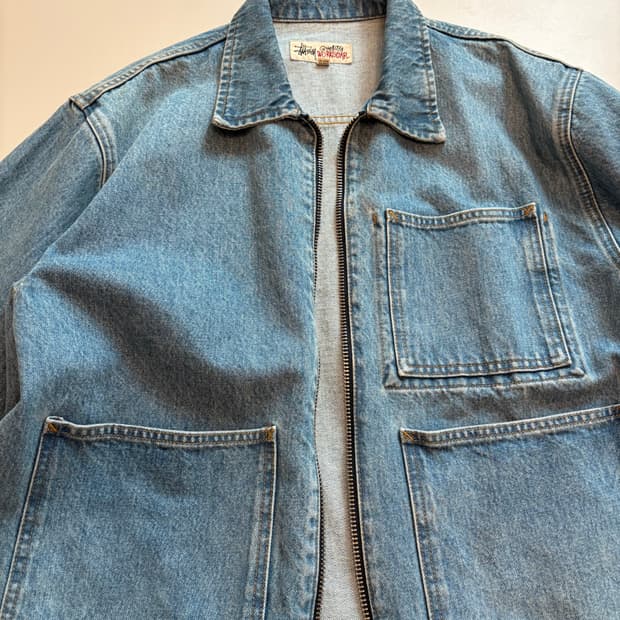 스투시 워크데님자켓 M