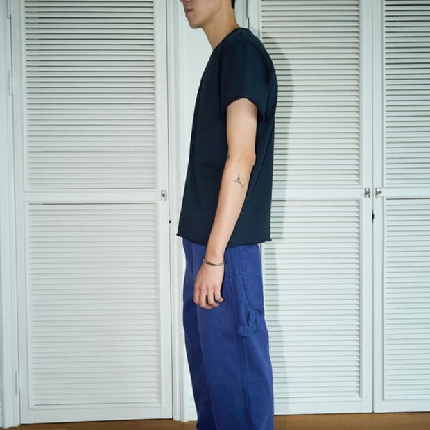 ryoo 페인터 팬츠 블루 xl 팝니다