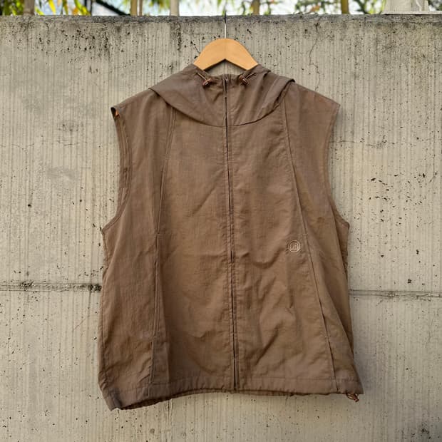 MOONSUN 포켓 나일론 베스트