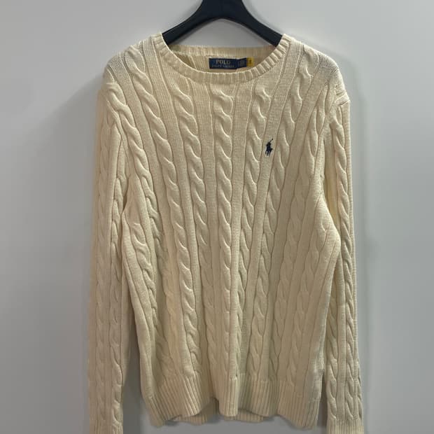 폴로 랄프로렌 케이블 니트 (on.708)  