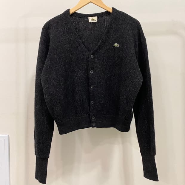 라코스테 퓨어 울 가디건