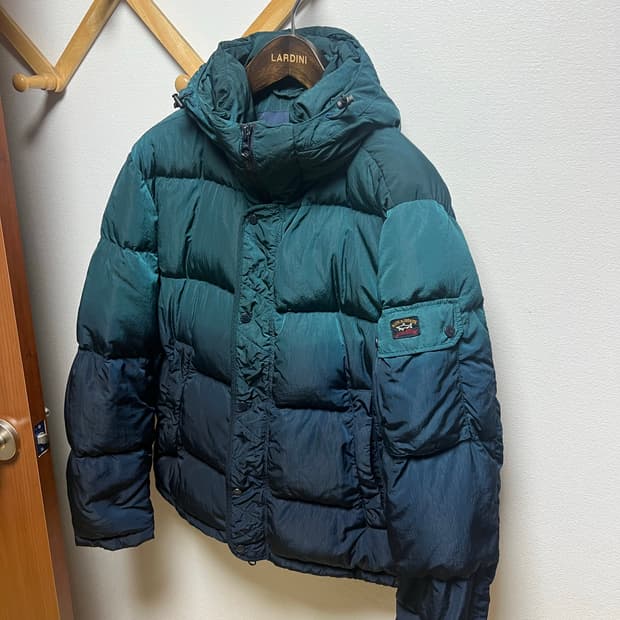 폴앤샥 그라데이션 구스다운 패딩 M사이즈