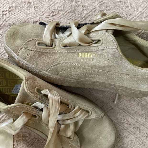 퓨마 빈티지 스웨이드 스니커즈