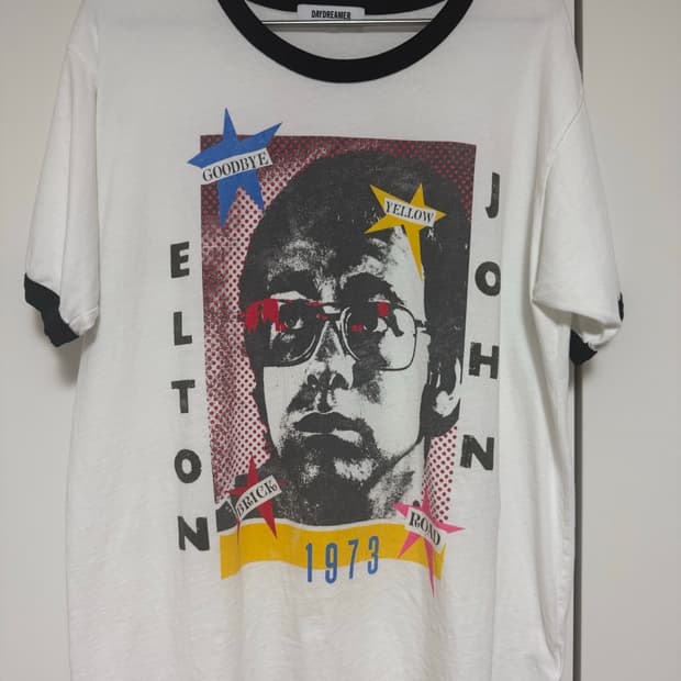 Elton John 1973 Pop Art Oversized Ringer