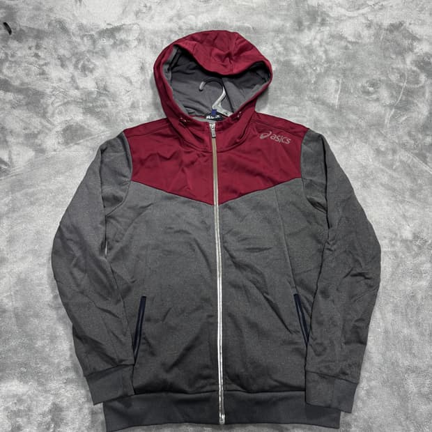 아식스 후드집업