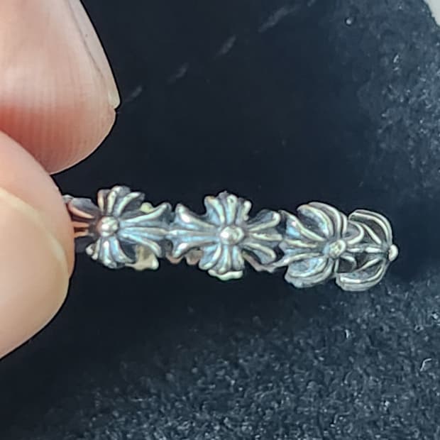 크롬하츠 타이니밴드링 us7 새상품