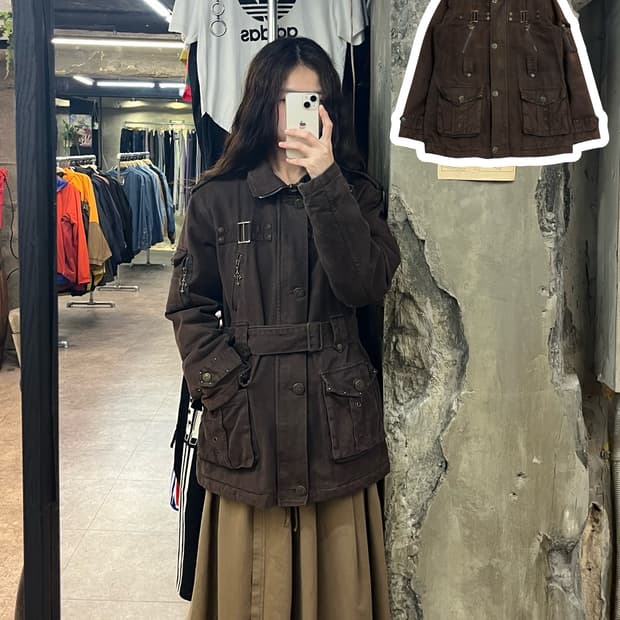 베이프 밀리터리 자켓 브라운 #csz2152