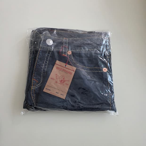 [새상품] 트루릴리젼 서프 진청 데님팬츠 34