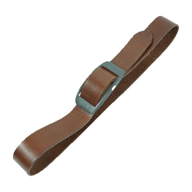 아메카지 무드 리얼 통가죽 슬라이더 벨트