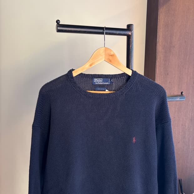 15583 - 폴로 랄프로렌 네이비 니트