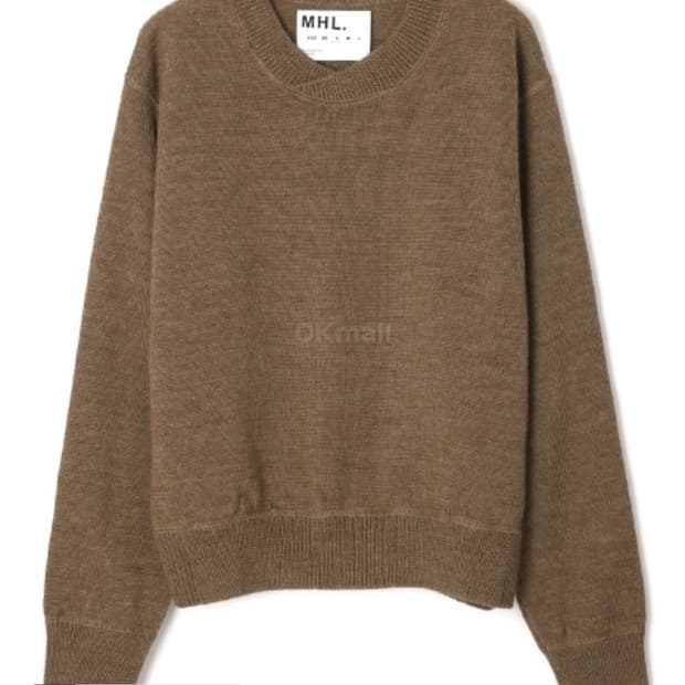 마가렛호웰 니트 MHL 진저브라운