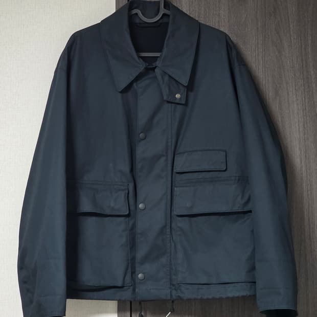 UNIQLO U 22FW 유틸리티쇼트블루종/ 블루 M