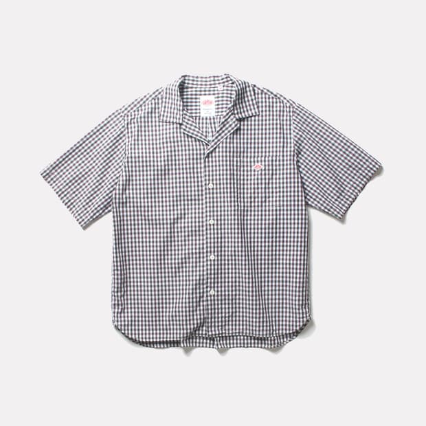 단톤 체크 하프셔츠_2804