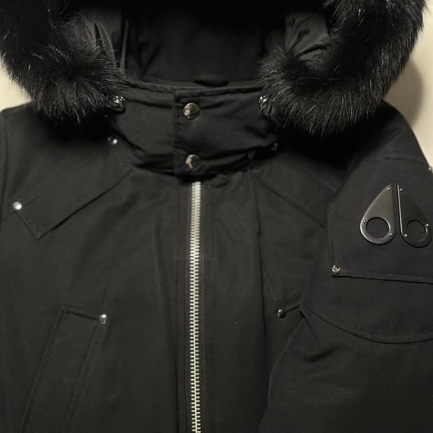 무스너클 발리스틱 봄버 블랙 퍼 M