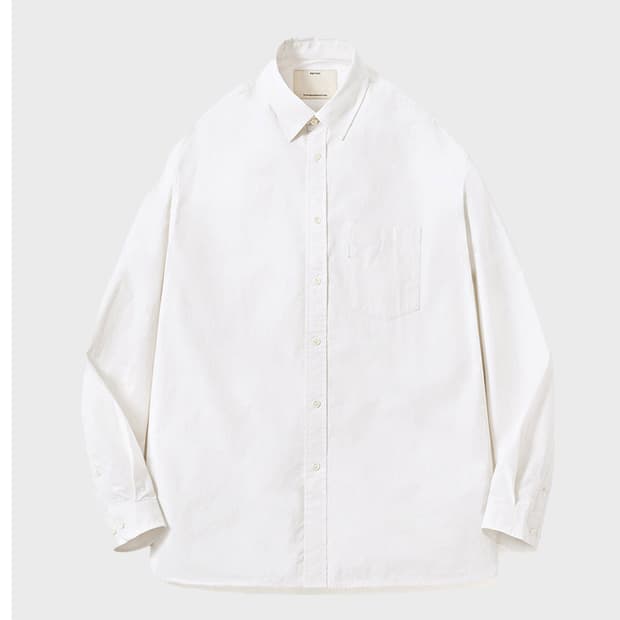 포터리/컴포트 셔츠 화이트/1사이즈