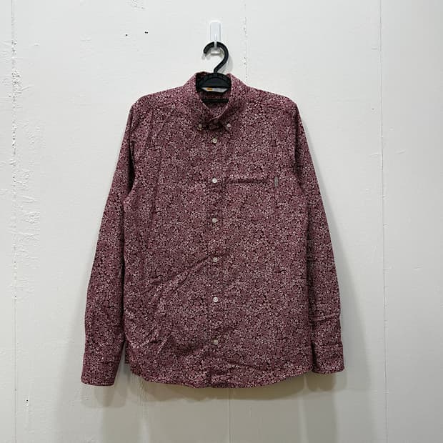 칼하트 wip 플로럴 셔츠 S