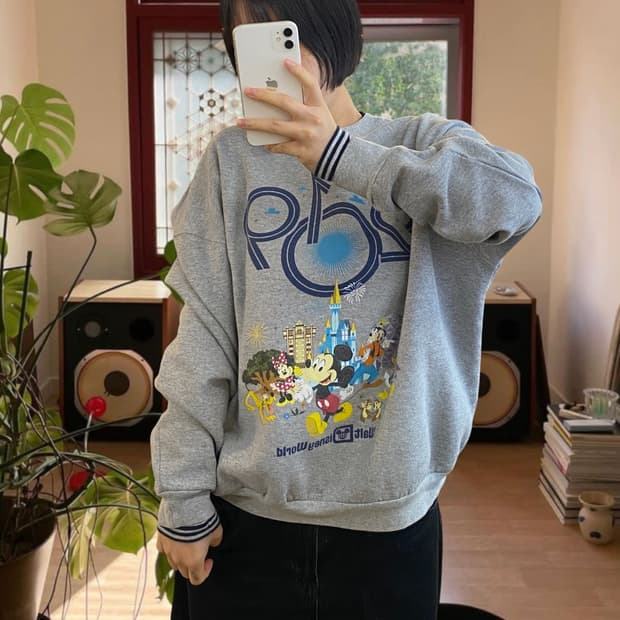 디즈니 스웻셔츠 (Man XL) AA1042