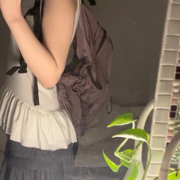 에메모가든 인디고핑크 95 백팩