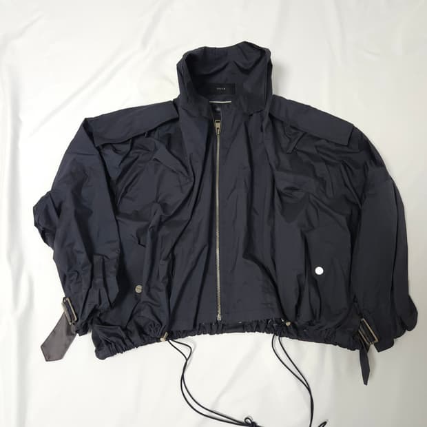 시스템 SYSTEM 한섬 스트링 바람막이 후드자켓 여성82 (거의새상품)