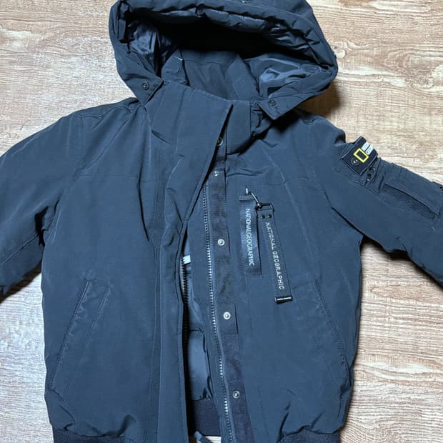 내셔널지오그래픽 유틸리티 자켓 패딩 85 xs