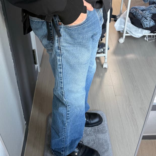 (34x32) 00s 리바이스 517 중청 데님