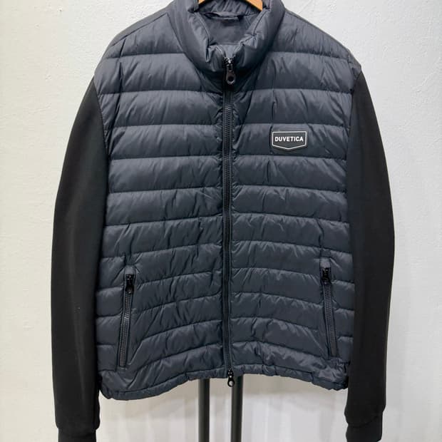 정품) 듀베티카 남성 블랙 포시 푸퍼 자켓 50