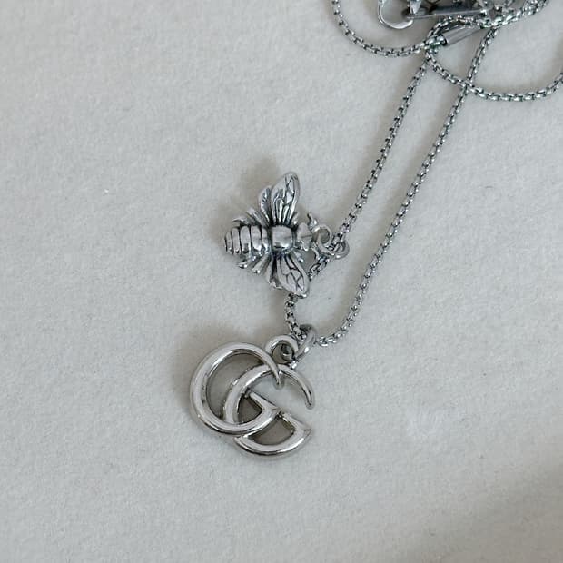 구찌 롱체인 남자 목걸이