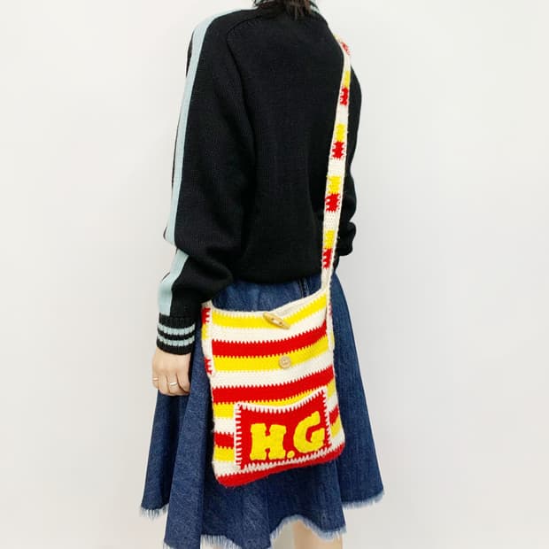 히스테릭 글래머 크로셰 백