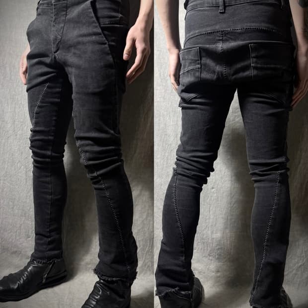 Thom Krom Exposed Overlock Pants