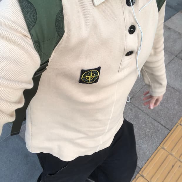 스톤아일랜드 니트 pk 롱슬리브