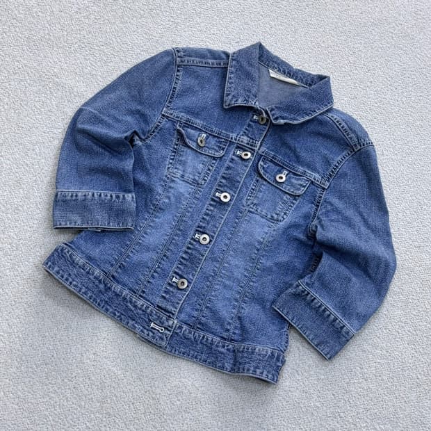 90 톰보이 키즈 데님 자켓 0429E