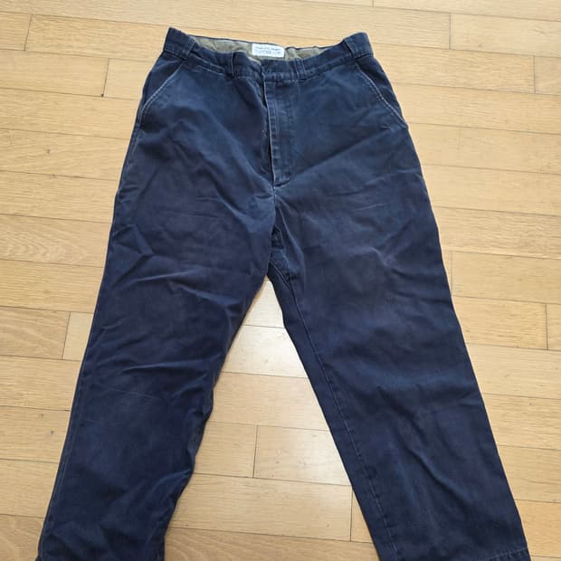 Ends and means 빈티지 네이비 치노