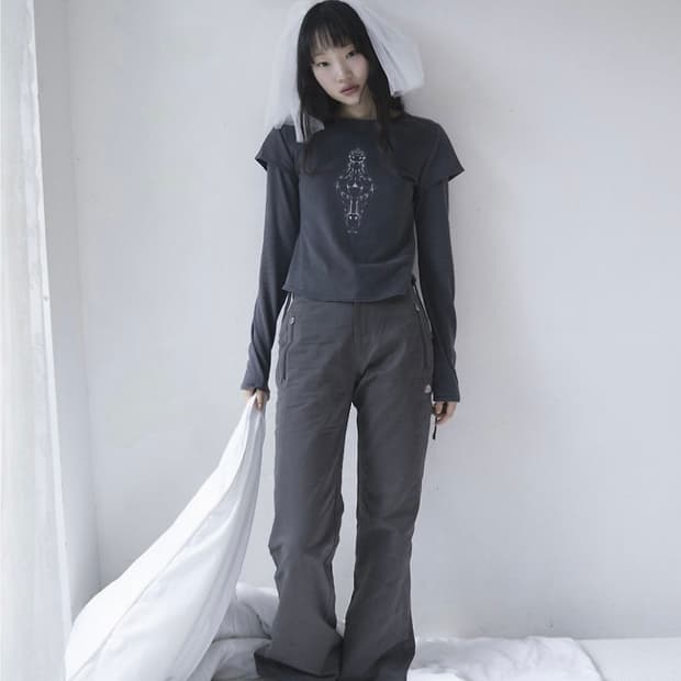스마트어반유즈풀 PANELED BOOTCUT PANTS
