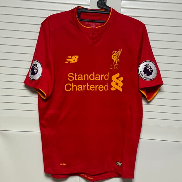 16-17 리버풀 홈 뉴발란스 유니폼 반팔