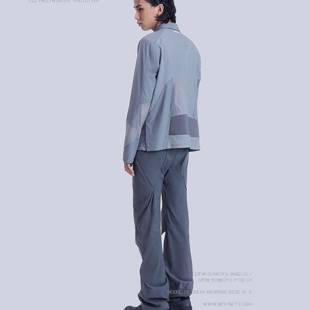 aesynctx 22FW SHIRTS JACKET GREY S사이즈