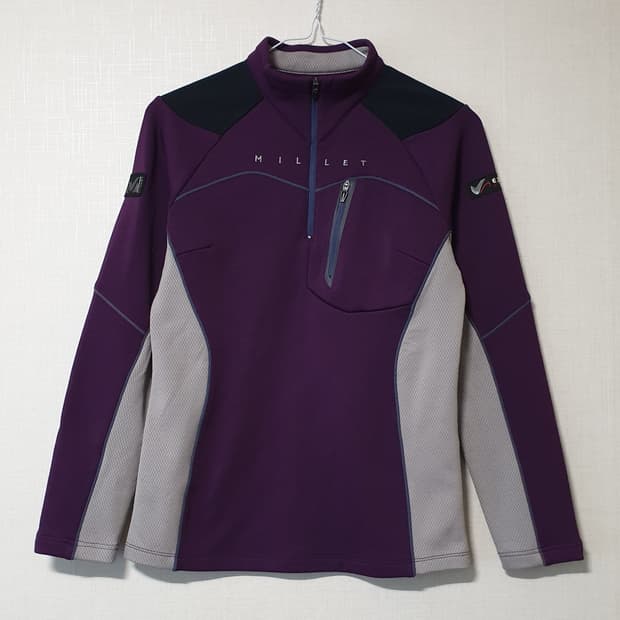 밀레 기모 반집업 90사이즈