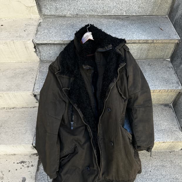 Rogue 쉐르파 라이닝 롱 필드 자켓