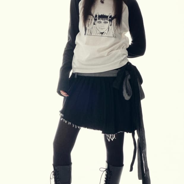 나이스고스트클럽 이토준지 레글런 티