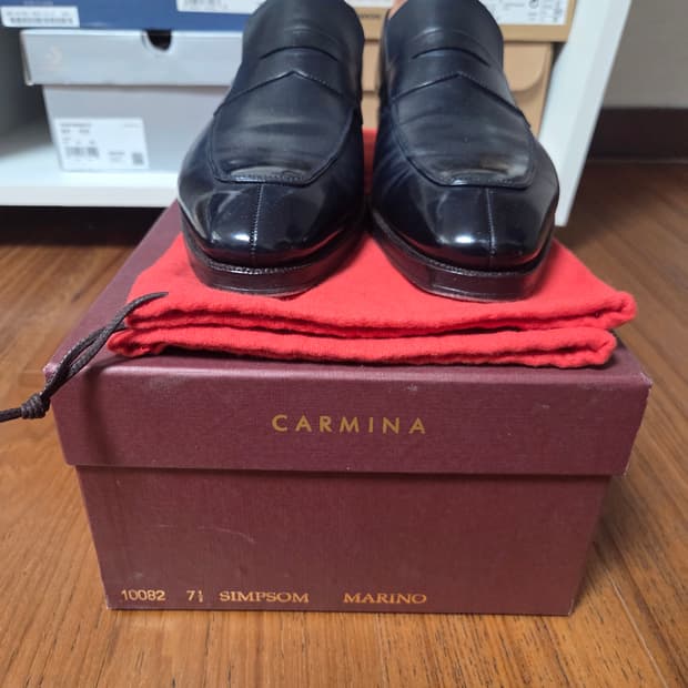 까르미나 SIMPSON 마리노 로퍼 7.5 사이즈