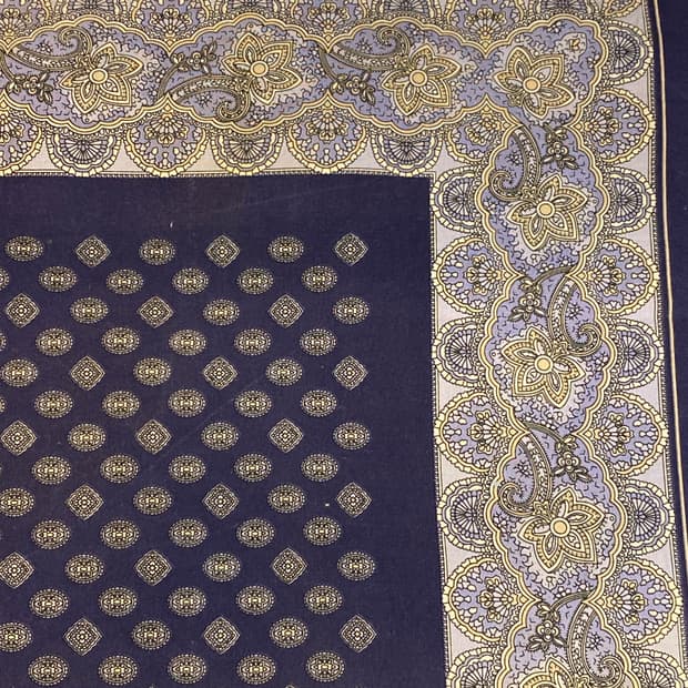 Italy 반다나 65x65 vintage