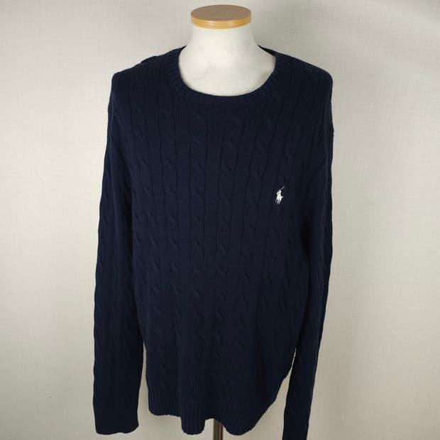 폴로 라운드니트티 남자105사이즈 