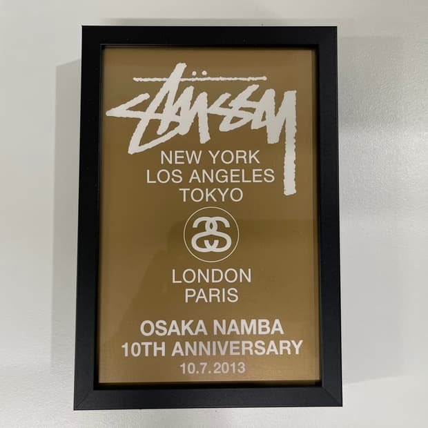 스투시 오사카 남바 챕터 한정판 아트 포토 2013 STUSSY