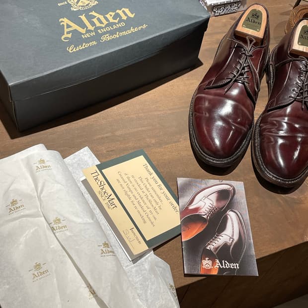 Alden 알든 990 코도반 싸게 판매합니다 rrl