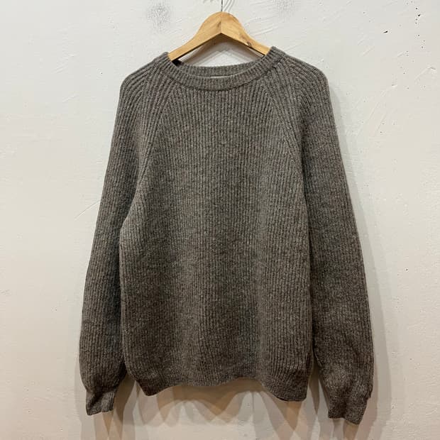 유나이티드 애로우즈 퓨어울 엘보패치 니트 스웨터 L