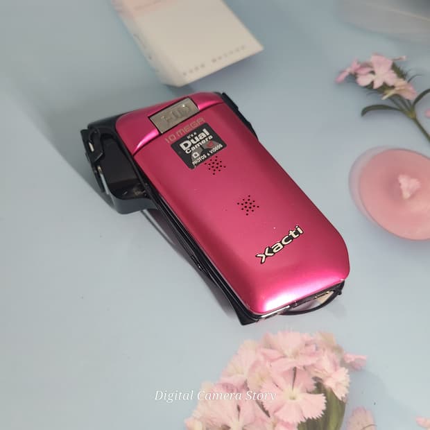 Xacti 산요 작티 핑크 cg 10 캠코더 디카