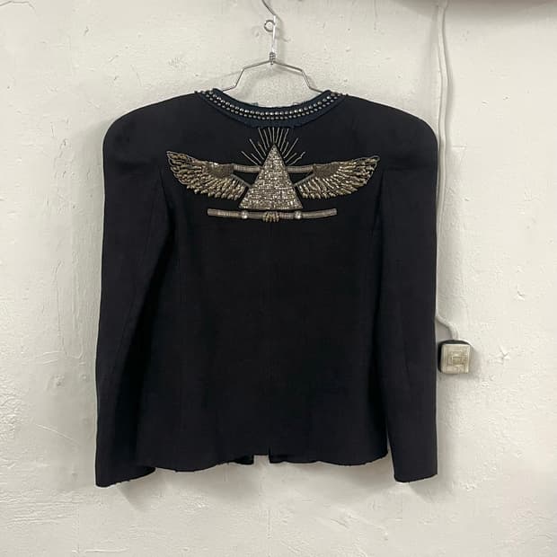 발망 2009SS 데카르넹 런웨이 일루미나티 피라미드 자켓