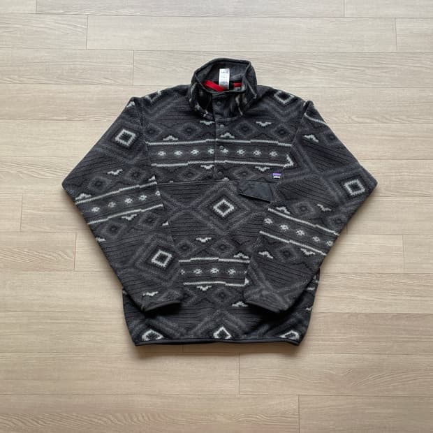 파타고니아 신칠라 아즈텍 그레이 블랙 patagonia